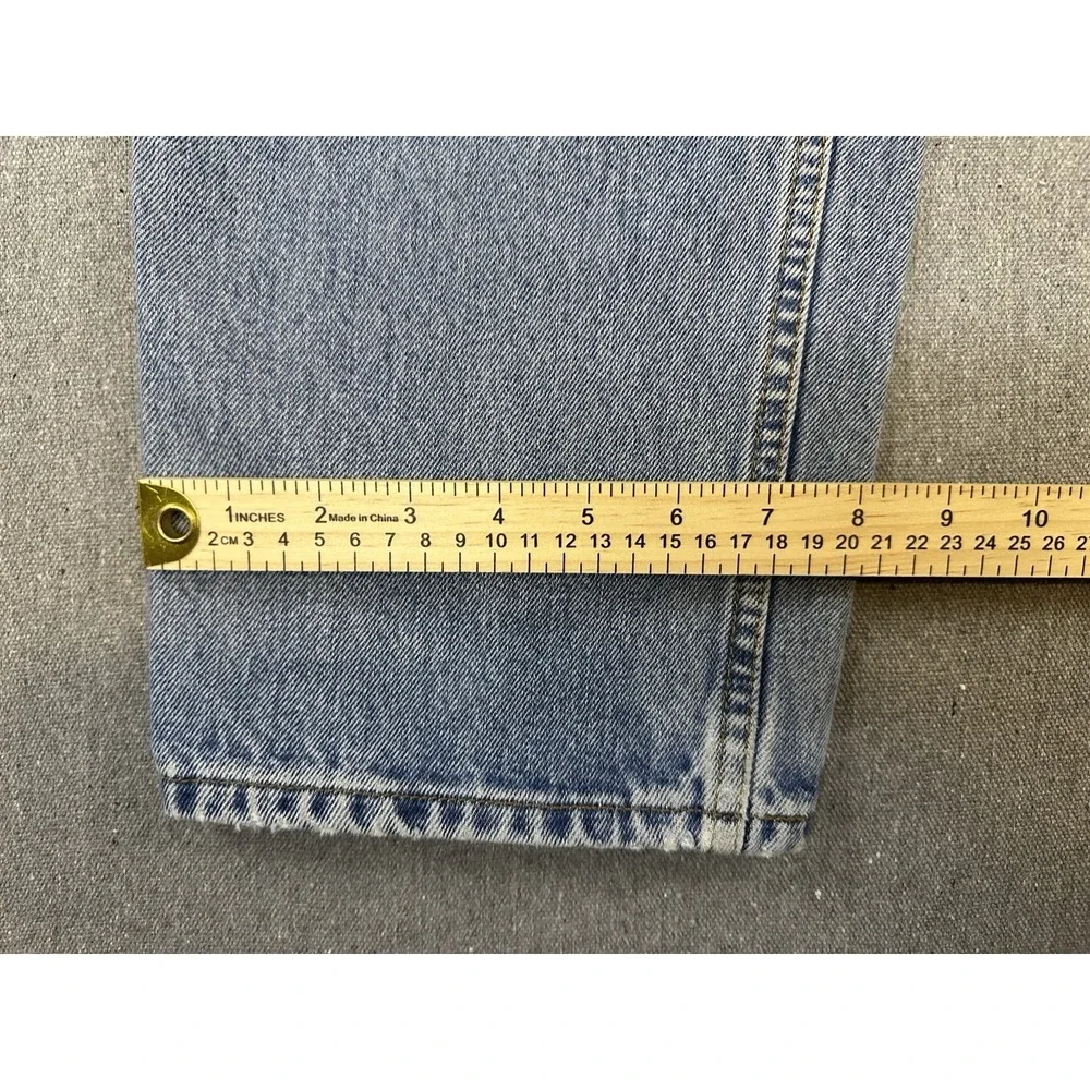 Vintage Levi's 550 Relaxed Men's Jeans 36x31 Light Wash‎ 100% Cotton 1999 Y2K